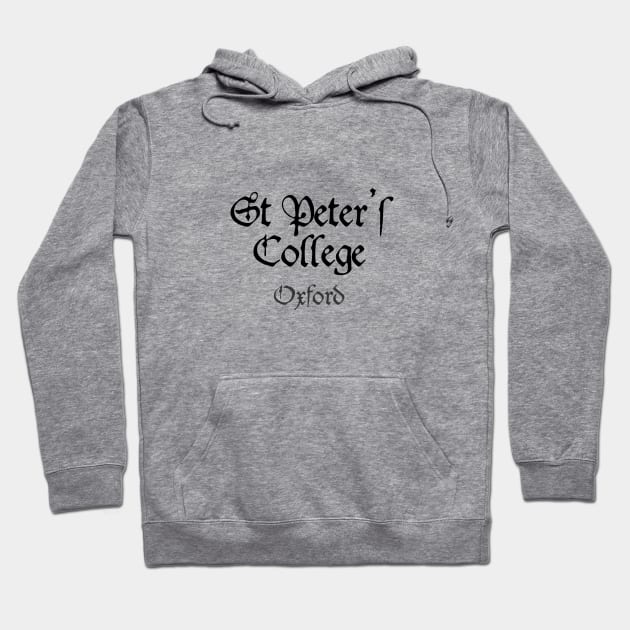 Oxford St Peter's College Medieval University Hoodie by RetroGeek